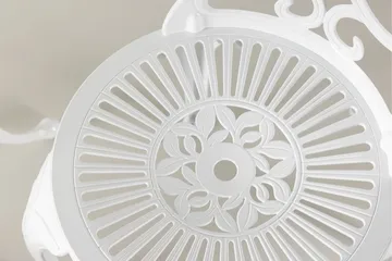 Nandin Matgrupp Utomhus + 2 Utestolar - Vit - Products - Utemöbler & utemiljö - Utegrupp - Cafegrupp & cafeset