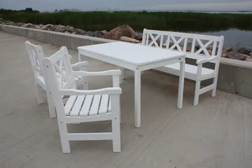 Olivo Matgrupp Utomhus - Vit - Products - Utemöbler & utemiljö - Utegrupp - Matgrupp utomhus