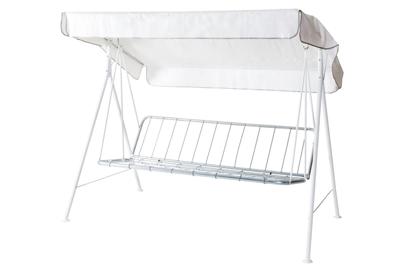 Riviera 3- pers. hammock, 84B - Vit/Rosa - Products - Utemöbler & utemiljö - Utesoffa - Hammock