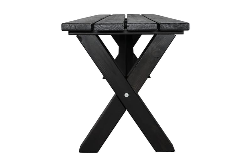 Lietinna Utebänk 140 cm - Svart - Products - Utemöbler & utemiljö - Utesoffa - Trädgårdsbänk & utebänk