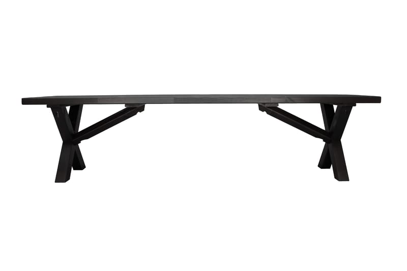 Lietinna Utebänk 180 cm - Svart - Products - Utemöbler & utemiljö - Utesoffa - Trädgårdsbänk & utebänk