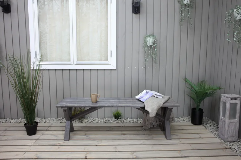 Scottsdale Sittbänk Utomhus 140 cm Shabby Chic - Products - Utemöbler & utemiljö - Utesoffa - Trädgårdsbänk & utebänk