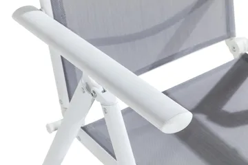 Maggie Positionsstol Utomhus - Vit/grå - Products - Utemöbler & utemiljö - Utestol & tr ädgårdsstol - Positionsstol