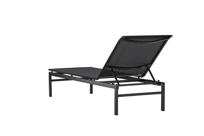 Massimo Solsäng - Svart - Products - Utemöbler & utemiljö - Utestol & trädgårdsstol - Solsäng & solvagn