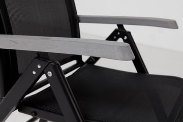 Monaco Positionsstol - Svart/grå - Products - Utemöbler & utemiljö - Utestol & trädgårdsstol - Positionsstol