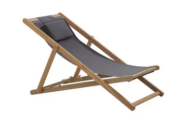 Oykel Solstol - Mörkgrå - Products - Utemöbler & utemiljö - Utestol & trädgårdsstol - Solstol