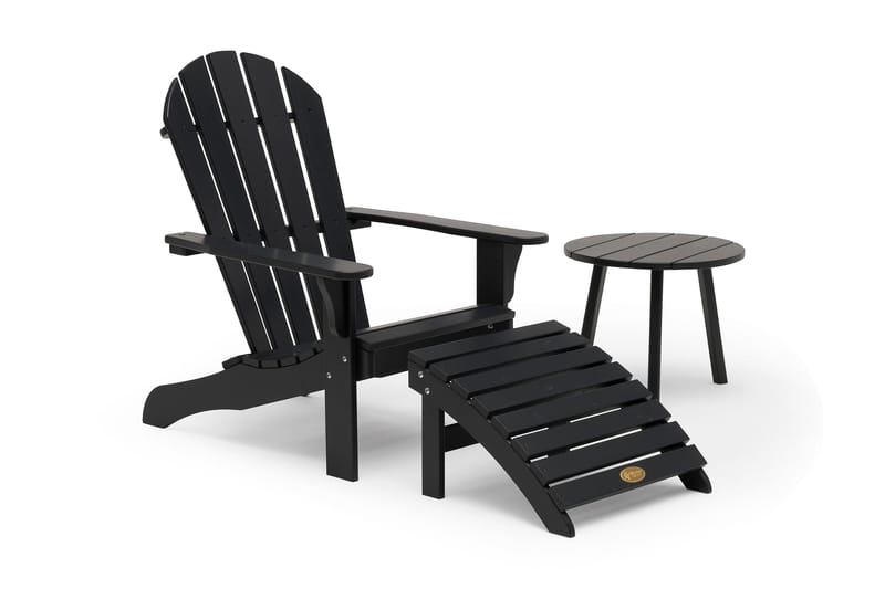 Tennessee Däckstol med Fotstöd Orkangrå - Hillerstorp - Products - Utemöbler & utemiljö - Utestol & trädgårdsstol - Solstol - Däckstol