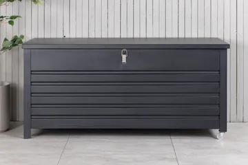 Elsa Dynförvaring 130x60 cm - Svart - Products - Utemöbler & utemiljö - Utomhusförvaring - Dynförvaring - Dynbox & dynlåda