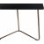 Cardinal spisebord 190 cm - Sort/kobber
