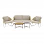 Novella loungegruppe - Beige/Sand