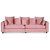 Brandy Loungesofa - 3-personers sofa (dusty pink)