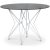 Zoo spisebord 106 cm - Hvid / Tonet glas + Pletfjerner til mbler