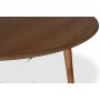Omni spisebord 130 cm - Olieret eg + Mbelfdder