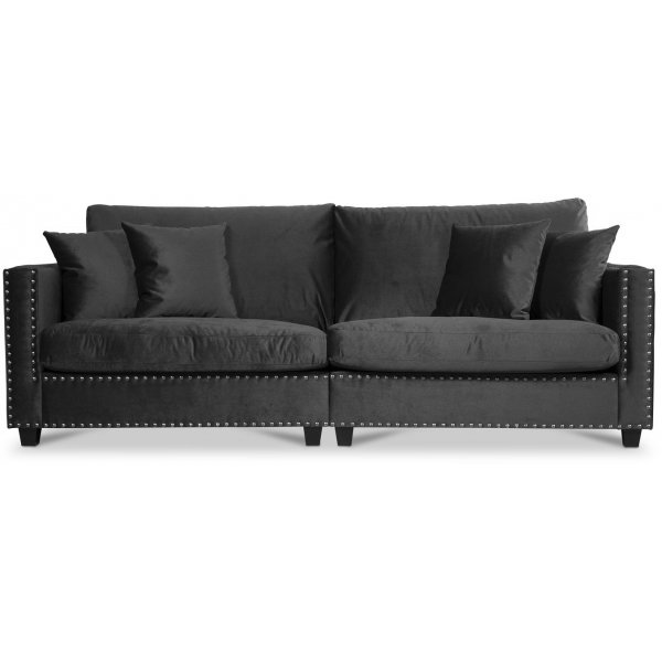 Bellino 4-pers. Sofa - Sort fljl