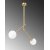 Cambaz loftslampe 3452 - Guld/hvid