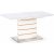 Mervin udtrkkeligt spisebord 140-180 cm - Eg / Hvid hjglans