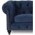 Chesterfield Montgomery 3-pers sofa - Bl fljl
