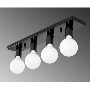 Milou loftslampe 12230 - Sort/hvid