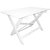 Knohult spisebord 125 cm - Hvid + Pletfjerner til møbler