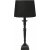 Salon bordlampe - Sort - 69 cm