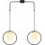 Dolly loftslampe 4501 - Sort/hvid