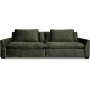 Gabby 4-personers sofa i mrkegrn fljl