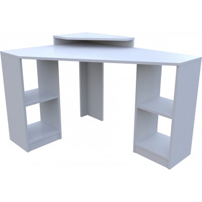 Flydende skrivebord 120 x 90 cm - Hvid