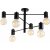 Hexa loftslampe 6941 - Sort