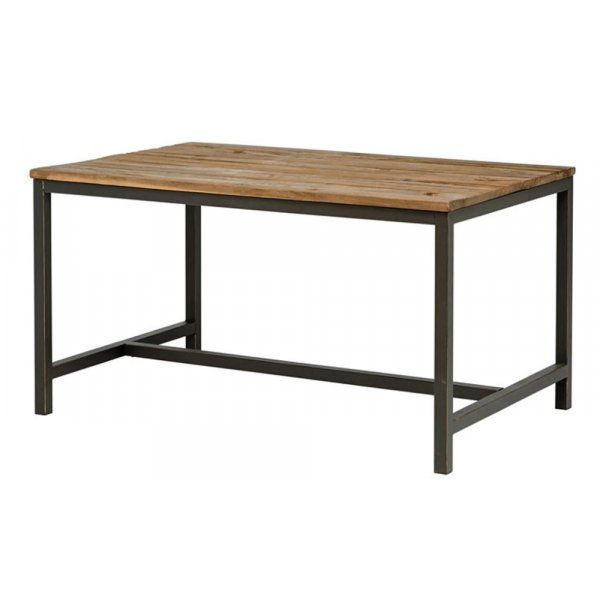 Vintage spisebord 140 cm - Rustik elm