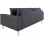 Lido 2,5-personers sofa - Mrkegr