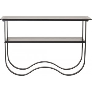 Algustorp konsolbord 117 x 33,5 cm - Sort/glas