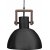 Ashby loftslampe - Sort zink - 29 cm