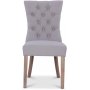 Victoria spisegruppe, rundt spisebord 120 cm med 4 Tuva Kate Stole - Hvid/Brunbet