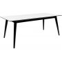 Copenhagen Spisebord - Hvid/sort - 195/285x90