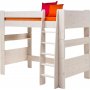 Til brn hj hems 90 x 200 cm - hvidvasket