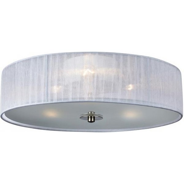 Byske Loftlampe - Hvid / matteret glas