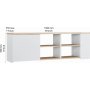 Rom mediebnk - Eg/hvid