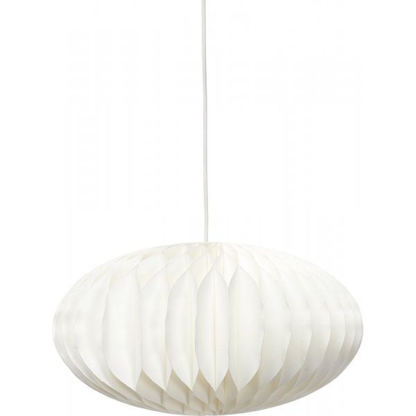 Anita loftslampeskrm - Hvid - 40 cm