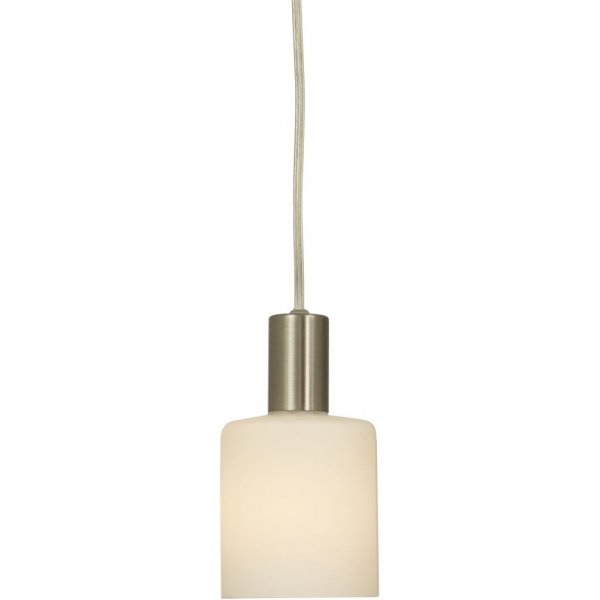 Cylinder vindueslampe - Stl/hvid