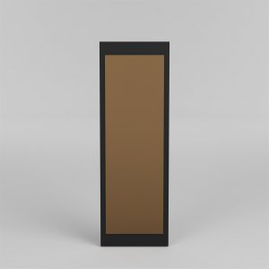 Basic spejl - Bronze/sort