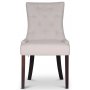 Tuva stol - Beige / Brune ben + Mbelfdder