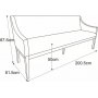 Shetland kkken sofa - Beige