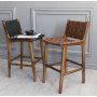 Porto barstol - Sort/teak