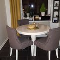 Kundebillede Fitchburg 106-141 cm spisebord - Hvid