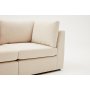 Mottona 2-personers sofa Creme