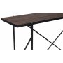 Portland barbord 140 cm - Brun/sort