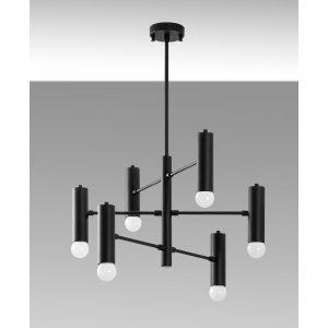 Garbo loftslampe 13266 - Sort/hvid