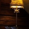 Kundebillede Palmeblad Bordlampe 39cm - Sølv