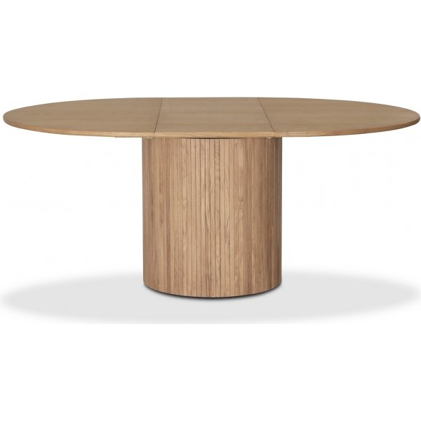 Nova spisebord kan forlnges 130-170 cm - Whitewash eg