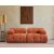 Petite 2-personers sofa - Orange